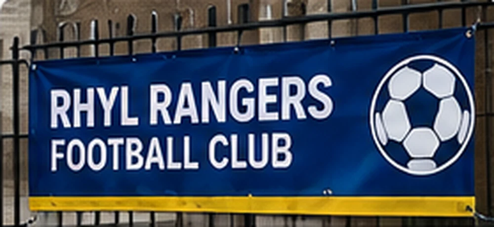 Illustrative example of a printed PVC banner