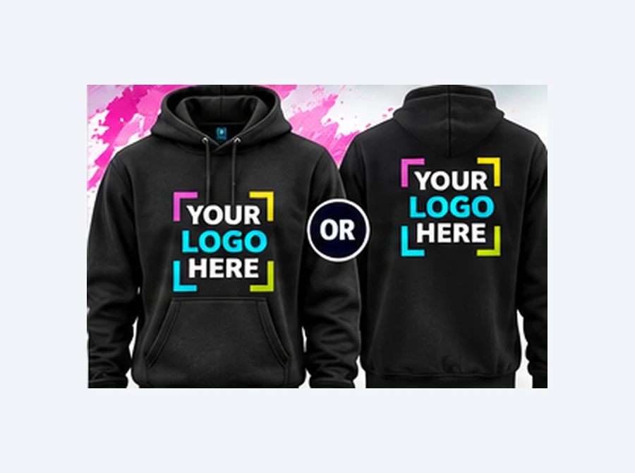 Hoodie – Large front OR rear